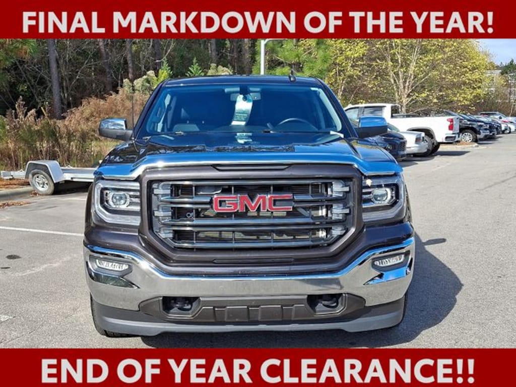 Used 2016 GMC Sierra 1500 SLT Truck Double Cab