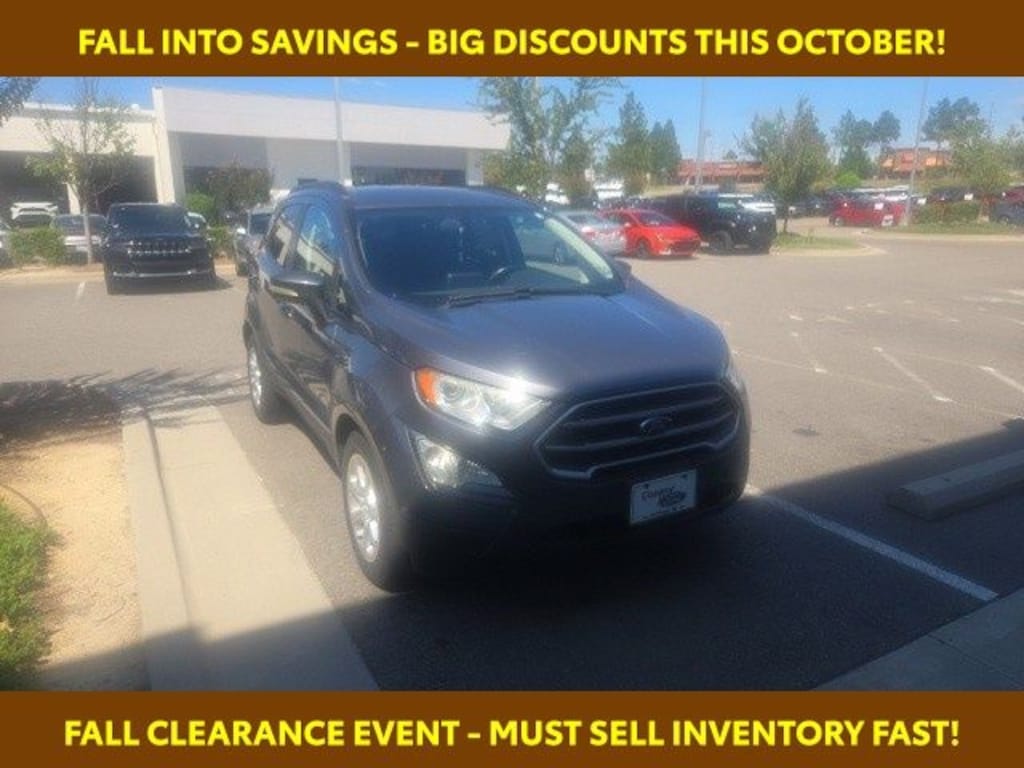 Used 2019 Ford EcoSport SE SUV