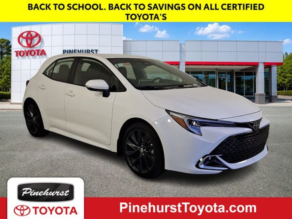 Certified 2025 Toyota Corolla Hatchback XSE Hatchback