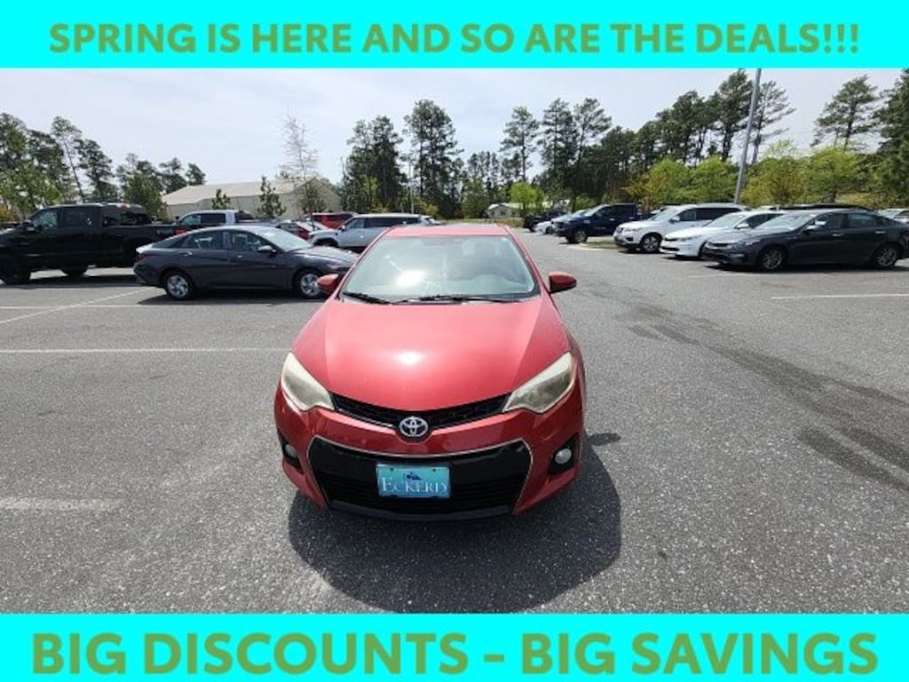 Used 2014 Toyota Corolla S Plus Sedan