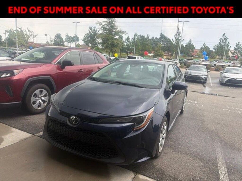 Certified 2022 Toyota Corolla LE Sedan