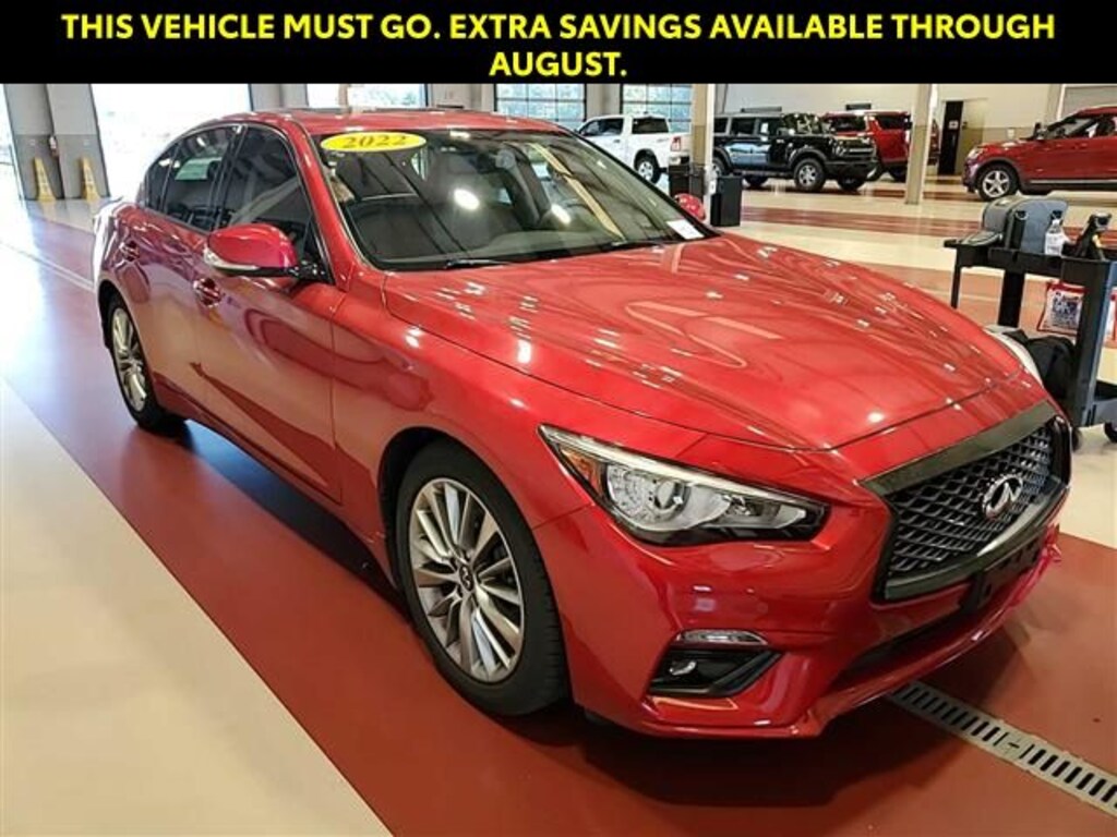 Used 2022 INFINITI Q50 LUXE Sedan