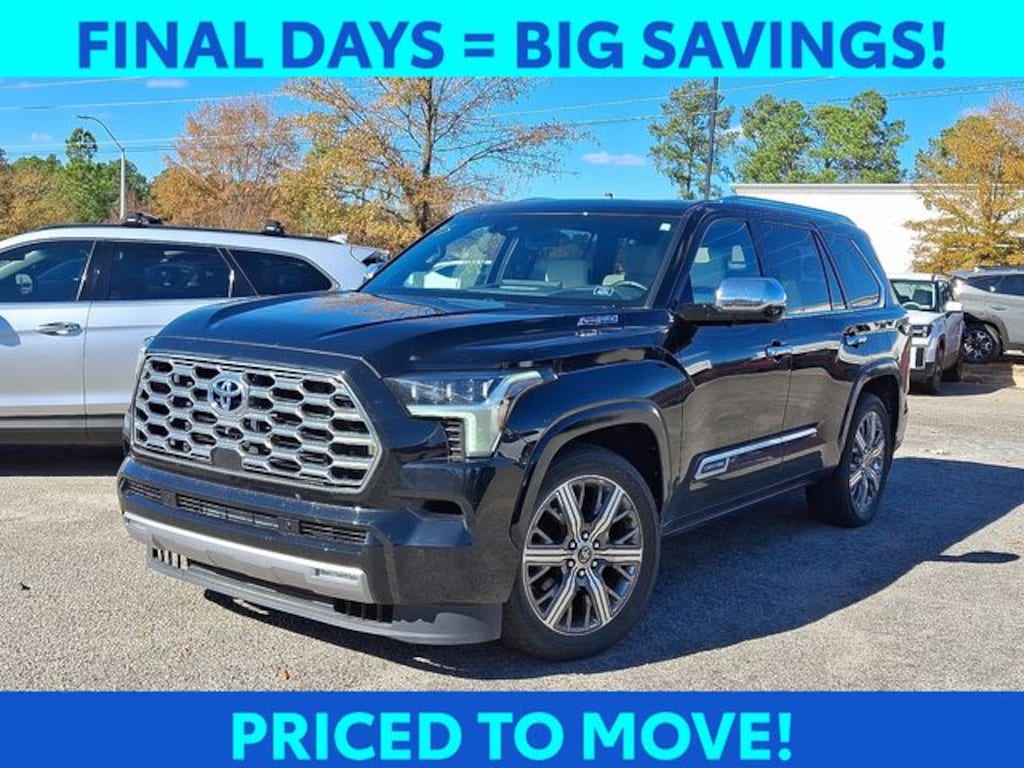 Certified 2023 Toyota Sequoia Capstone SUV