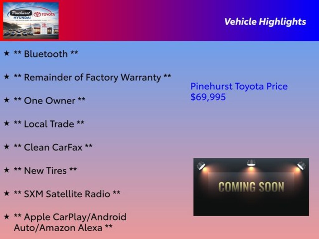 Used 2026 Toyota Land Cruiser SUV