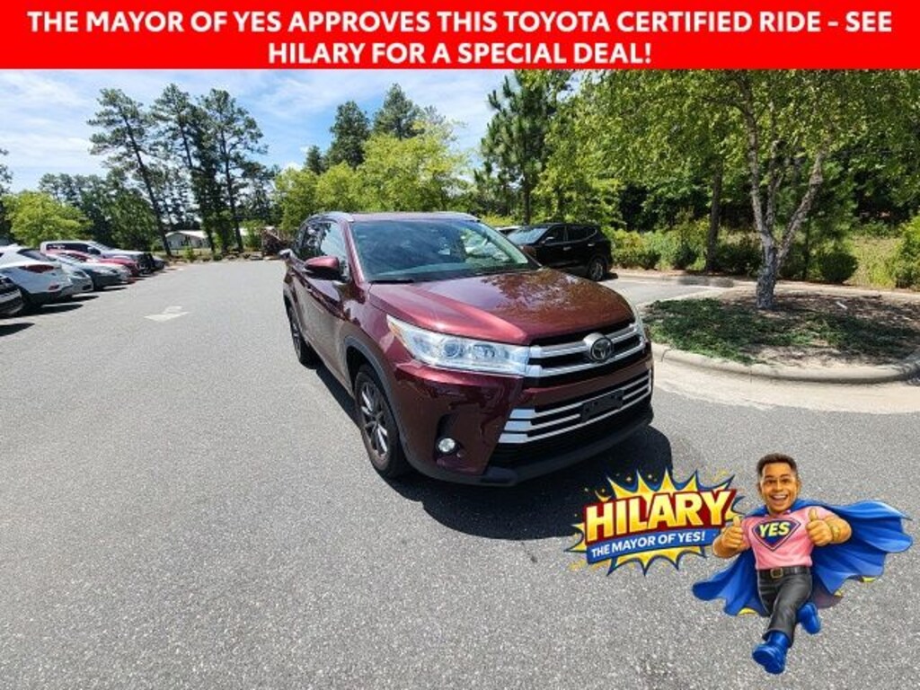 Certified 2018 Toyota Highlander XLE V6 SUV