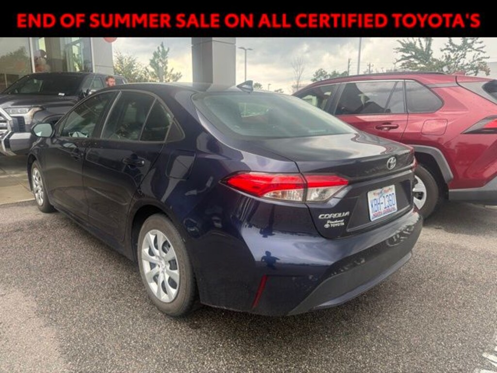 Certified 2022 Toyota Corolla LE Sedan
