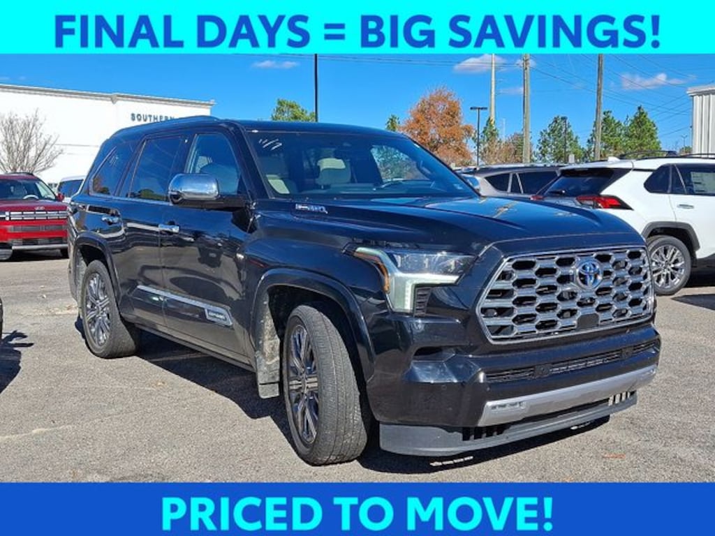 Certified 2023 Toyota Sequoia Capstone SUV