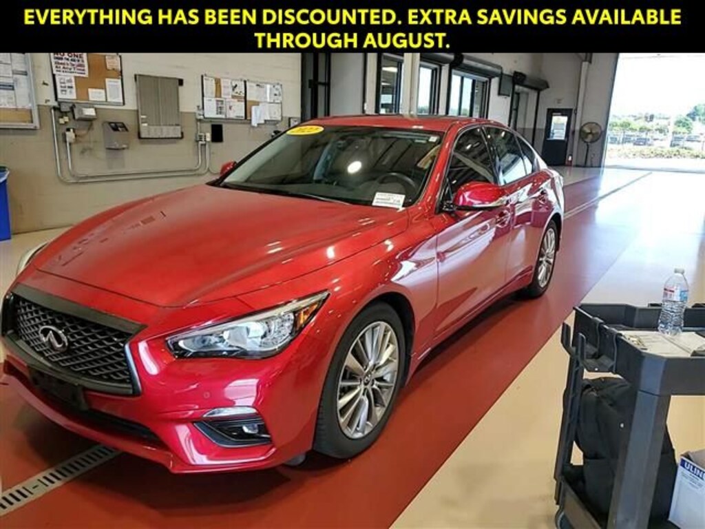 Used 2022 INFINITI Q50 LUXE Sedan
