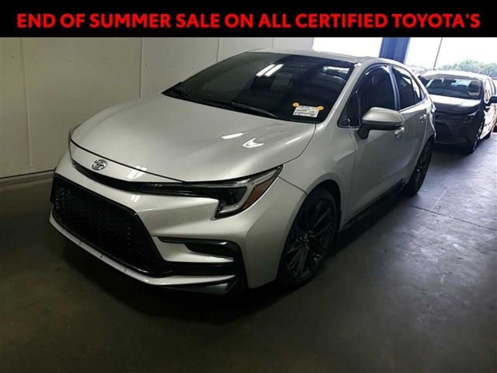 Certified 2025 Toyota Corolla SE Sedan