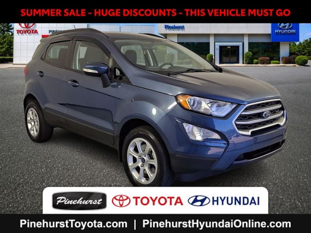 Used 2022 Ford EcoSport SE SUV