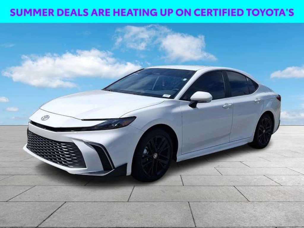 Certified 2025 Toyota Camry SE Sedan