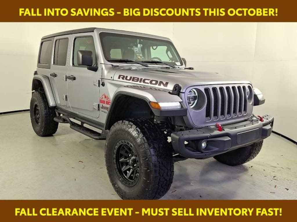 Used 2019 Jeep Wrangler Unlimited Rubicon 4x4 SUV