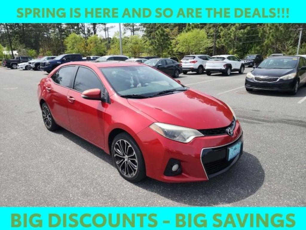 Used 2014 Toyota Corolla S Plus Sedan