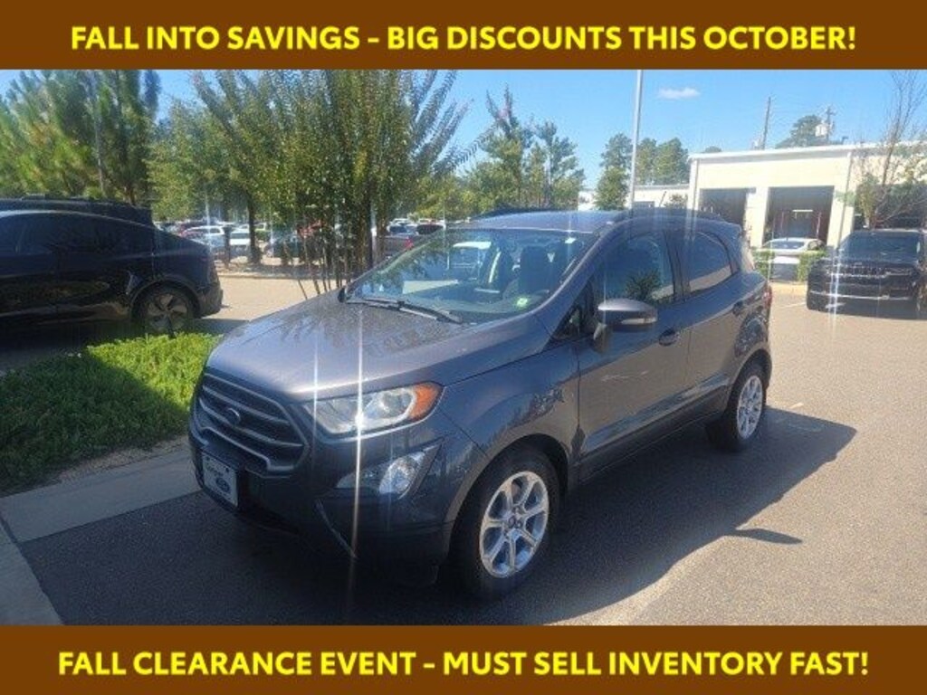 Used 2019 Ford EcoSport SE SUV