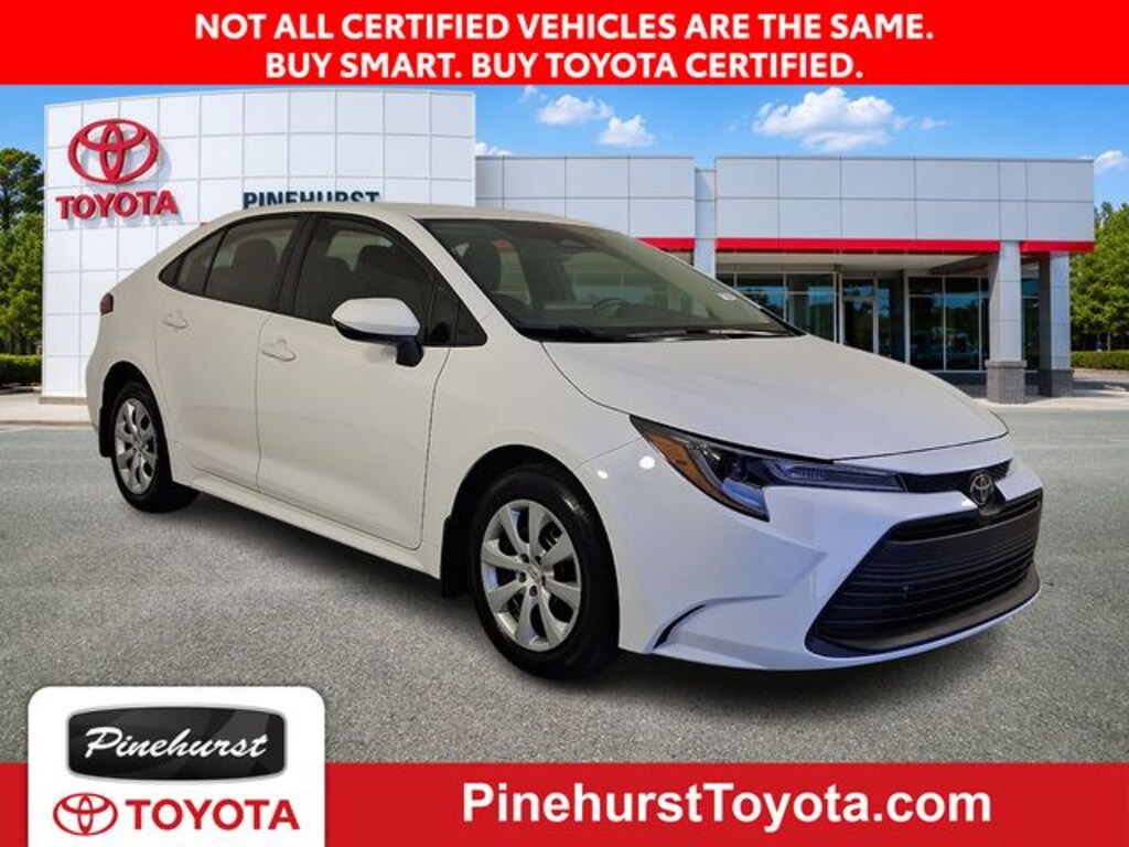 Certified 2026 Toyota Corolla LE Sedan