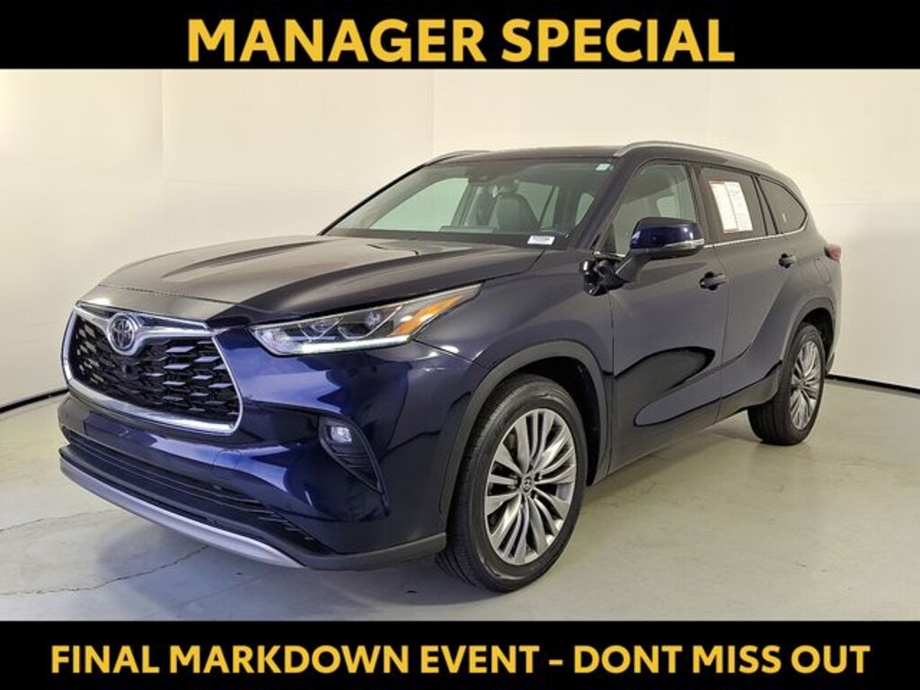 Certified 2022 Toyota Highlander Platinum SUV