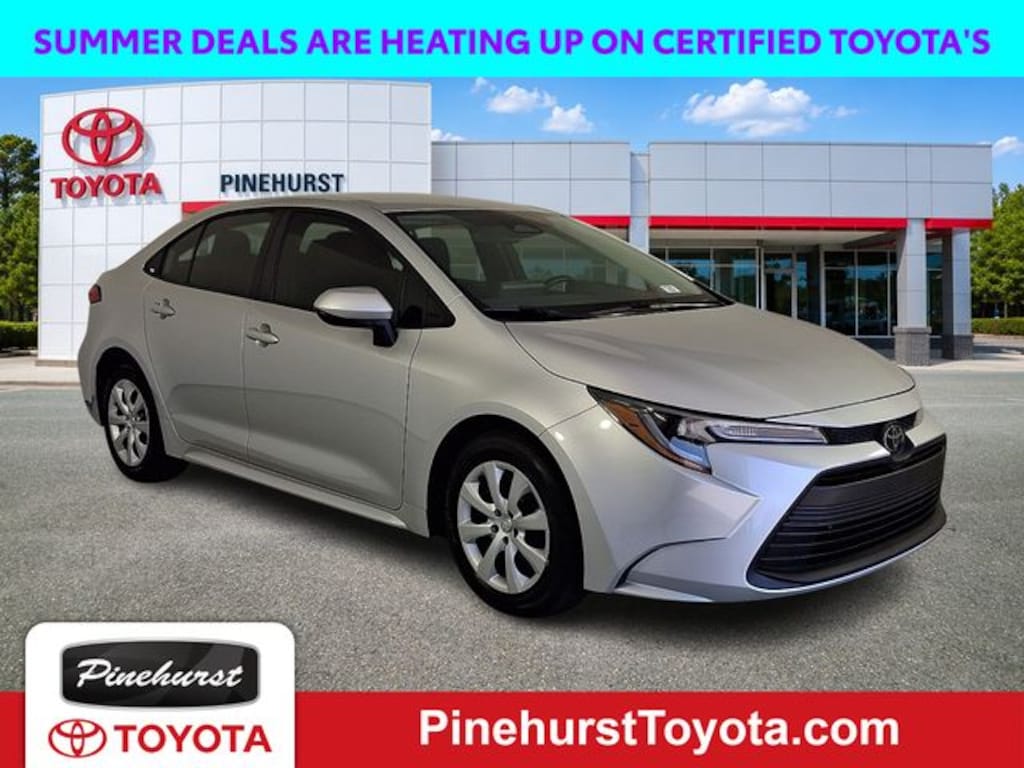 Certified 2025 Toyota Corolla LE Sedan