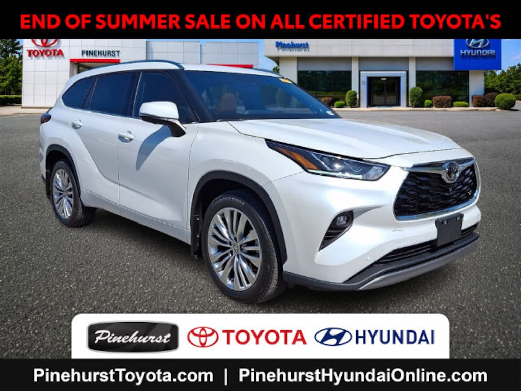 Certified 2026 Toyota Highlander Platinum SUV