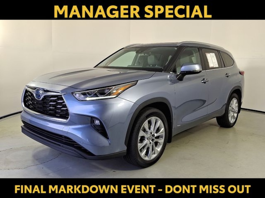 Certified 2023 Toyota Highlander Hybrid Limited SUV