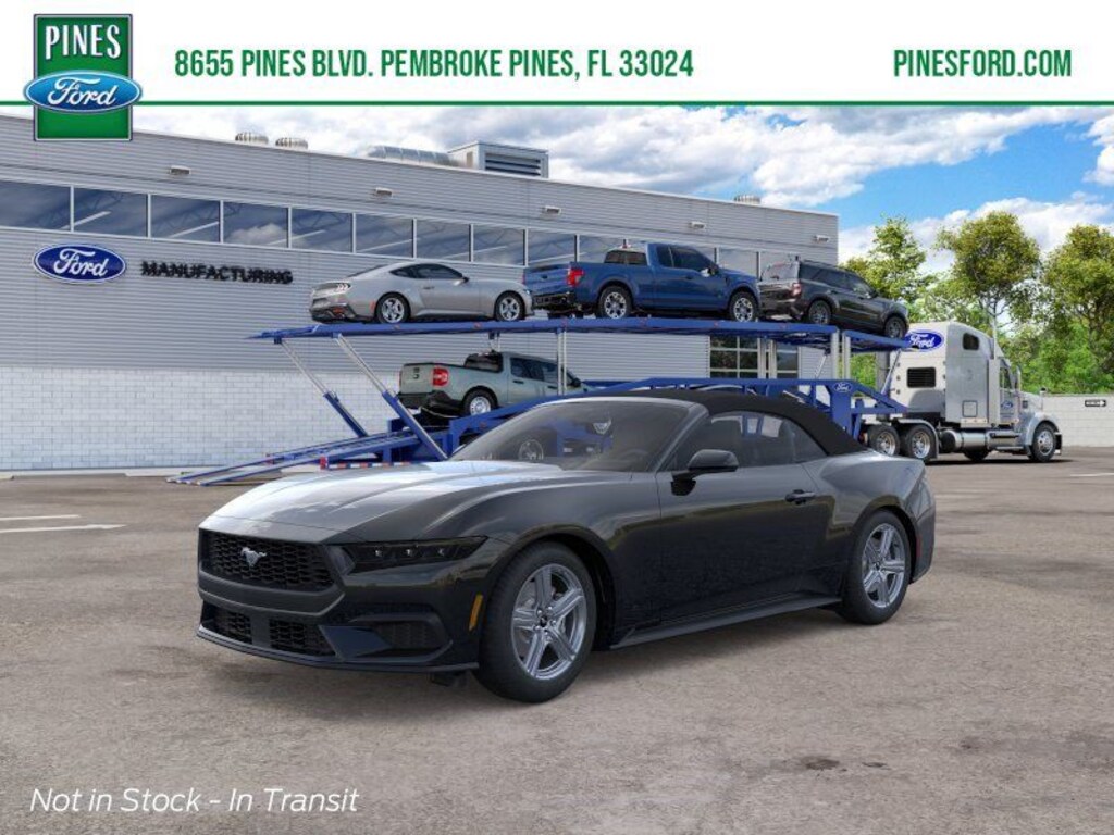 New 2026 Ford Mustang Ecoboost Convertible