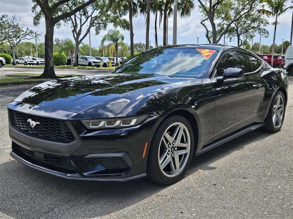 Used 2024 Ford Mustang EcoBoost Premium with VIN 1FA6P8TH4R5111856 for sale in Pembroke Pines, FL