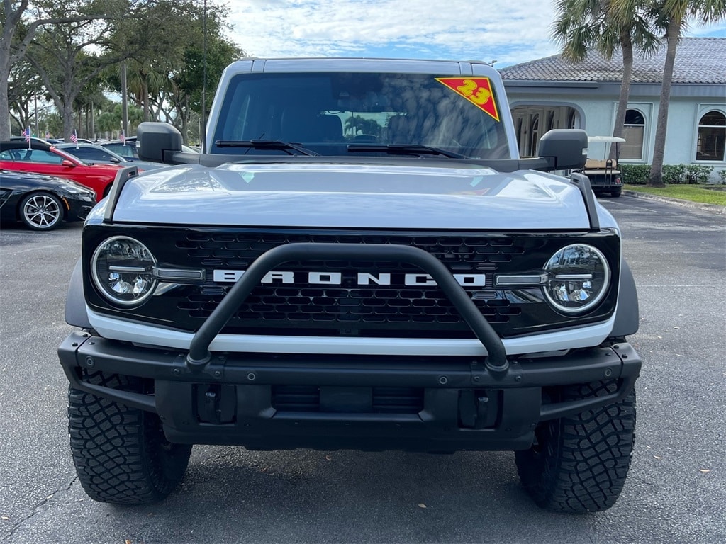 Certified 2023 Ford Bronco 2-Door Wildtrak with VIN 1FMDE5CP9PLA81464 for sale in Pembroke Pines, FL