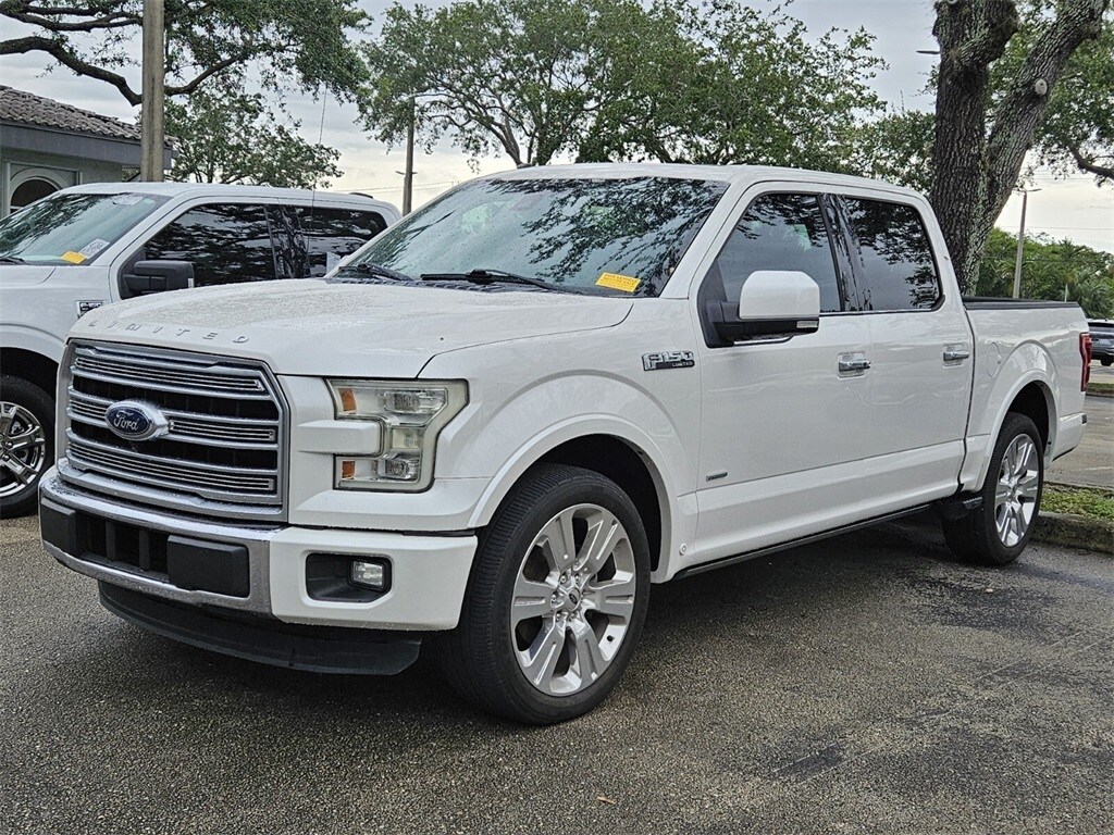 Used 2016 Ford F-150 Lariat with VIN 1FTEW1CG2GFD33777 for sale in Pembroke Pines, FL