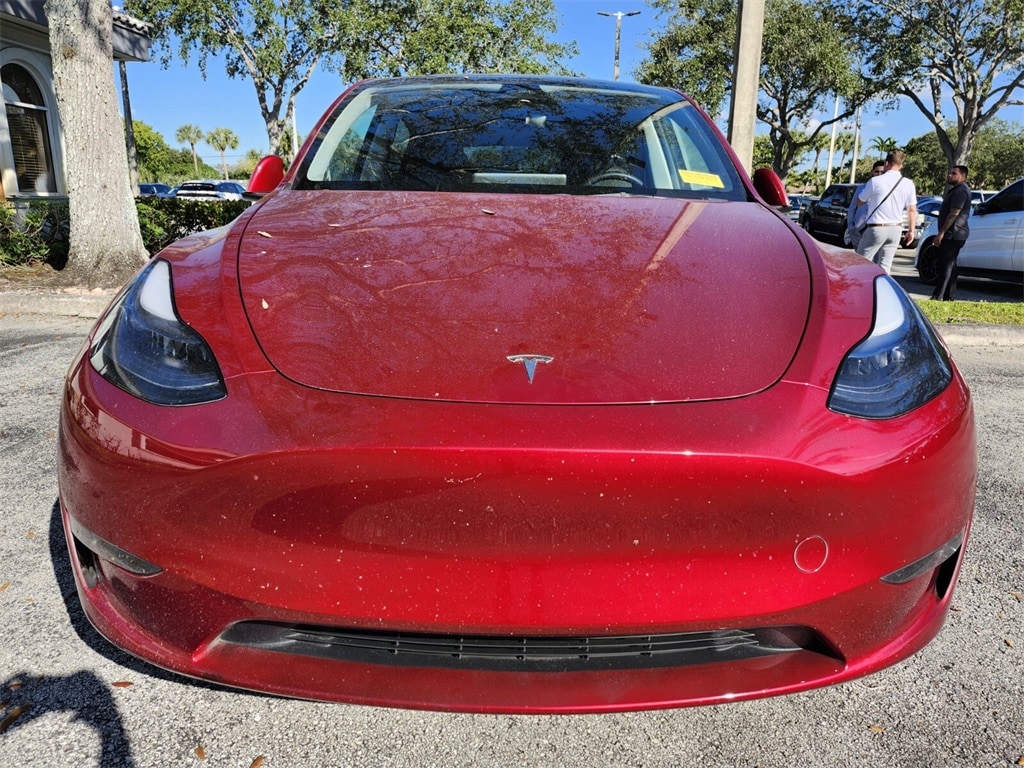 Used 2024 Tesla Model Y Long Range with VIN 7SAYGDEE1RA312076 for sale in Kansas City