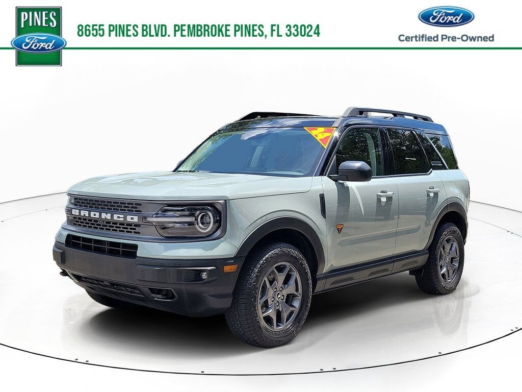 Certified 2024 Ford Bronco Sport Badlands SUV