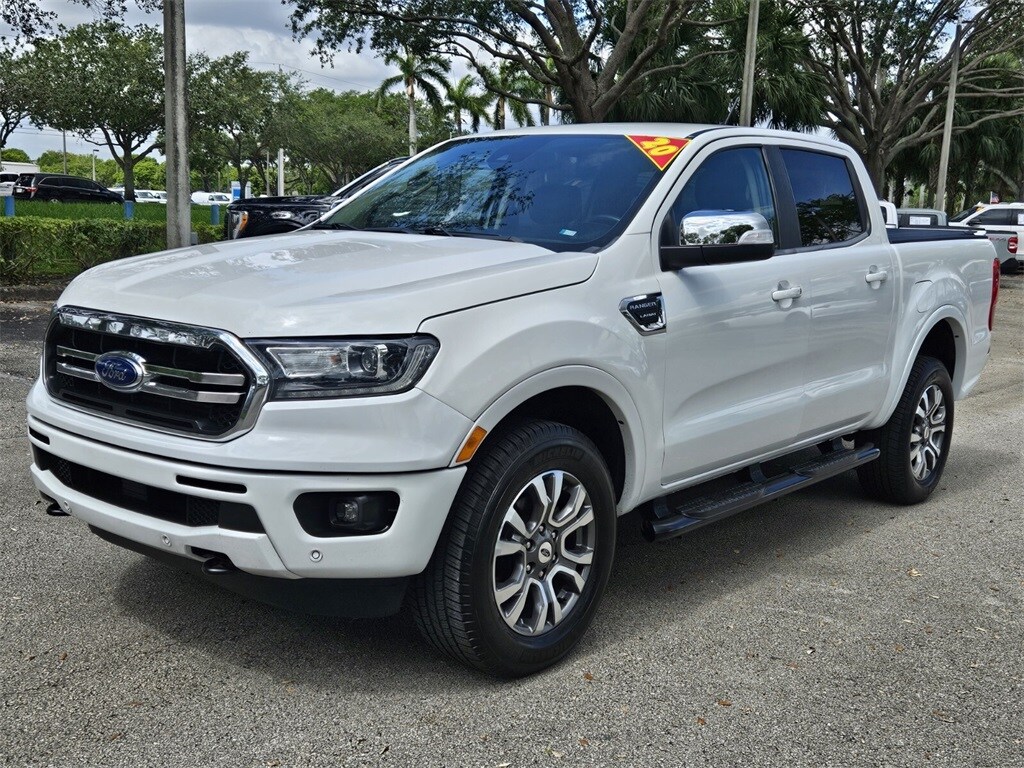 Used 2020 Ford Ranger Lariat with VIN 1FTER4EH6LLA07023 for sale in Pembroke Pines, FL