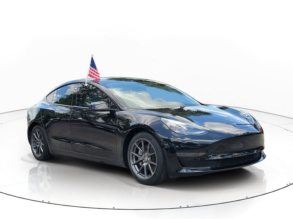 Used 2021 Tesla Model 3 Base with VIN 5YJ3E1EA9MF977957 for sale in Pembroke Pines, FL