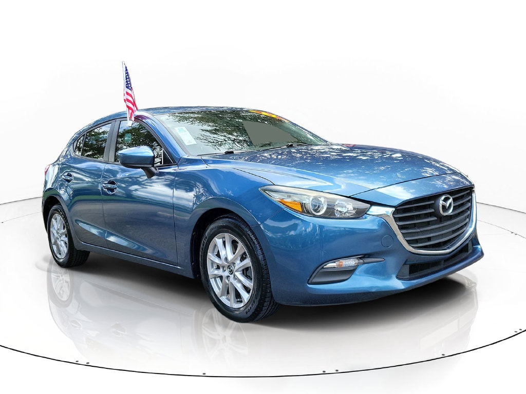 Used 2017 Mazda Mazda3 Sport with VIN 3MZBN1K77HM142779 for sale in Pembroke Pines, FL