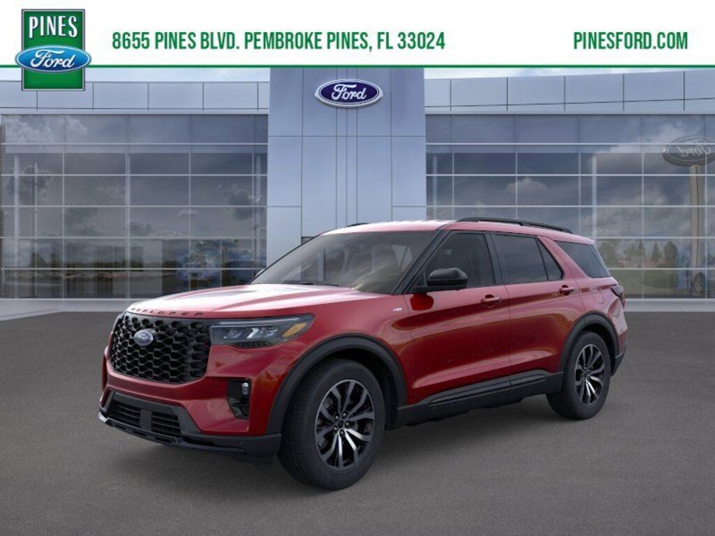 New 2026 Ford Explorer ST-Line SUV