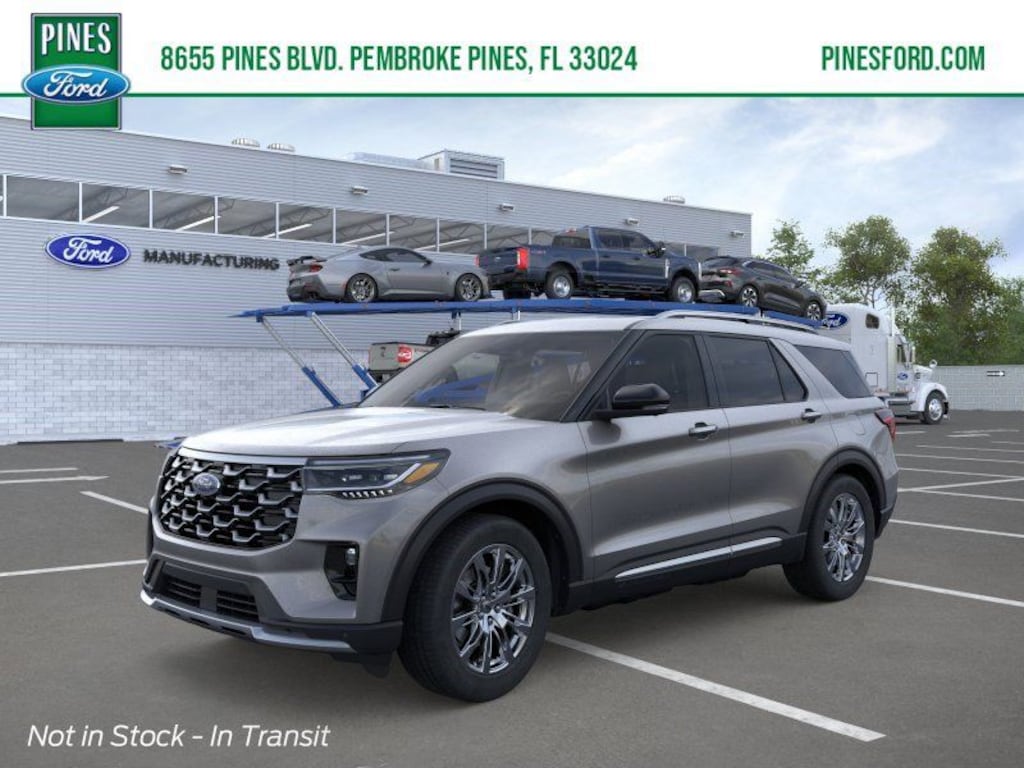 New 2026 Ford Explorer Platinum SUV