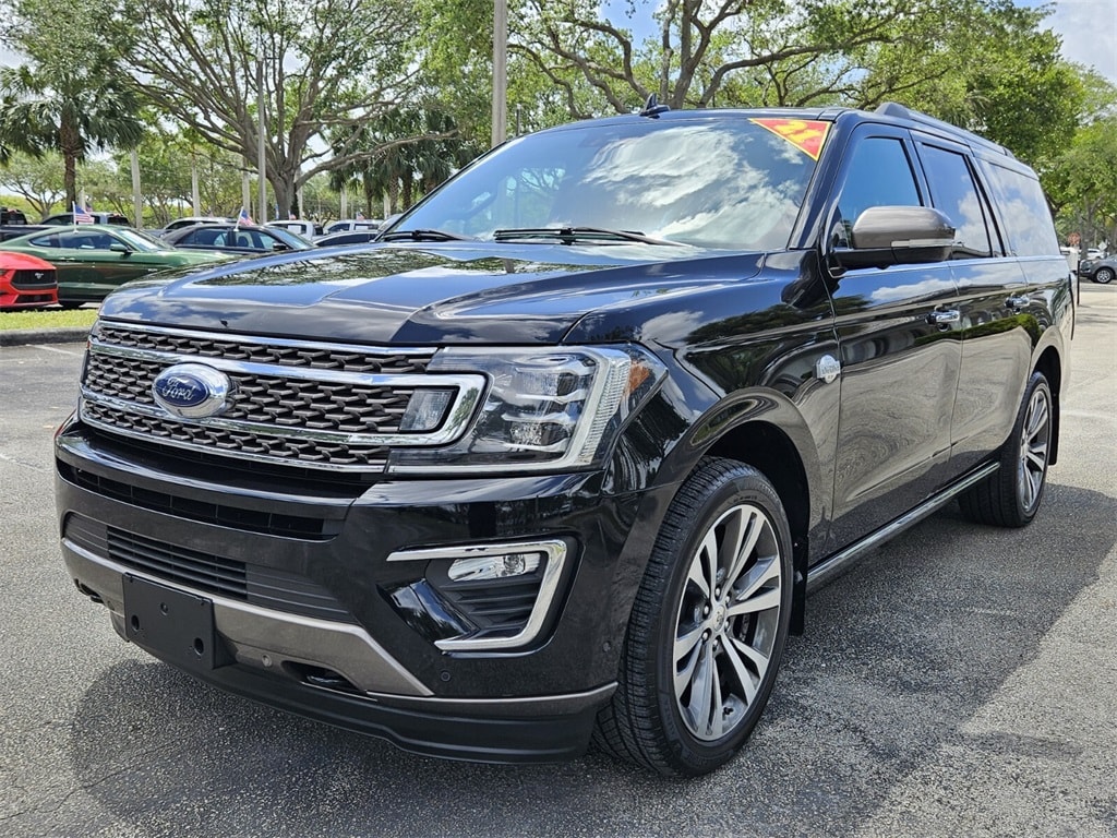 Used 2021 Ford Expedition King Ranch with VIN 1FMJK1PT8MEA12793 for sale in Pembroke Pines, FL