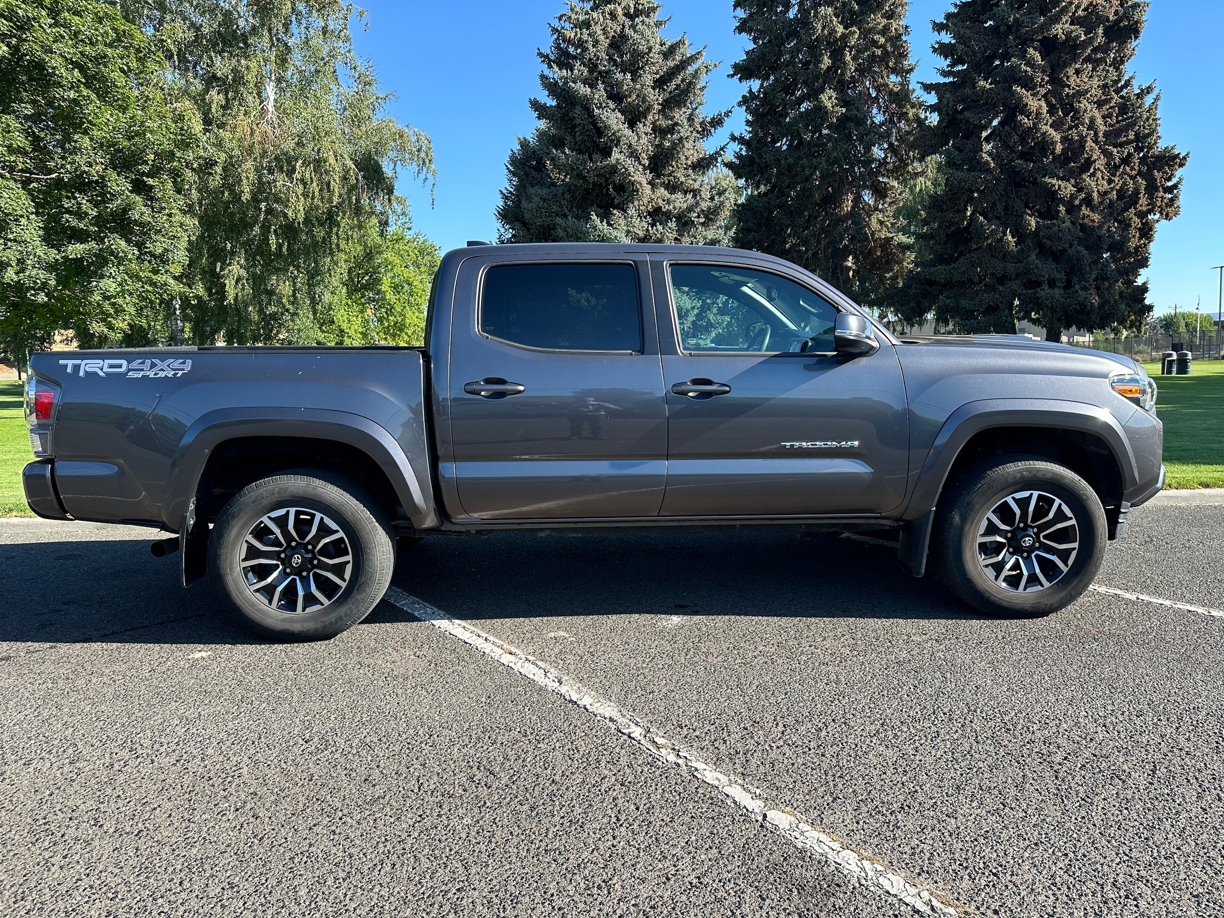 Used 2021 Toyota Tacoma TRD Sport with VIN 5TFCZ5ANXMX251650 for sale in Selah, WA