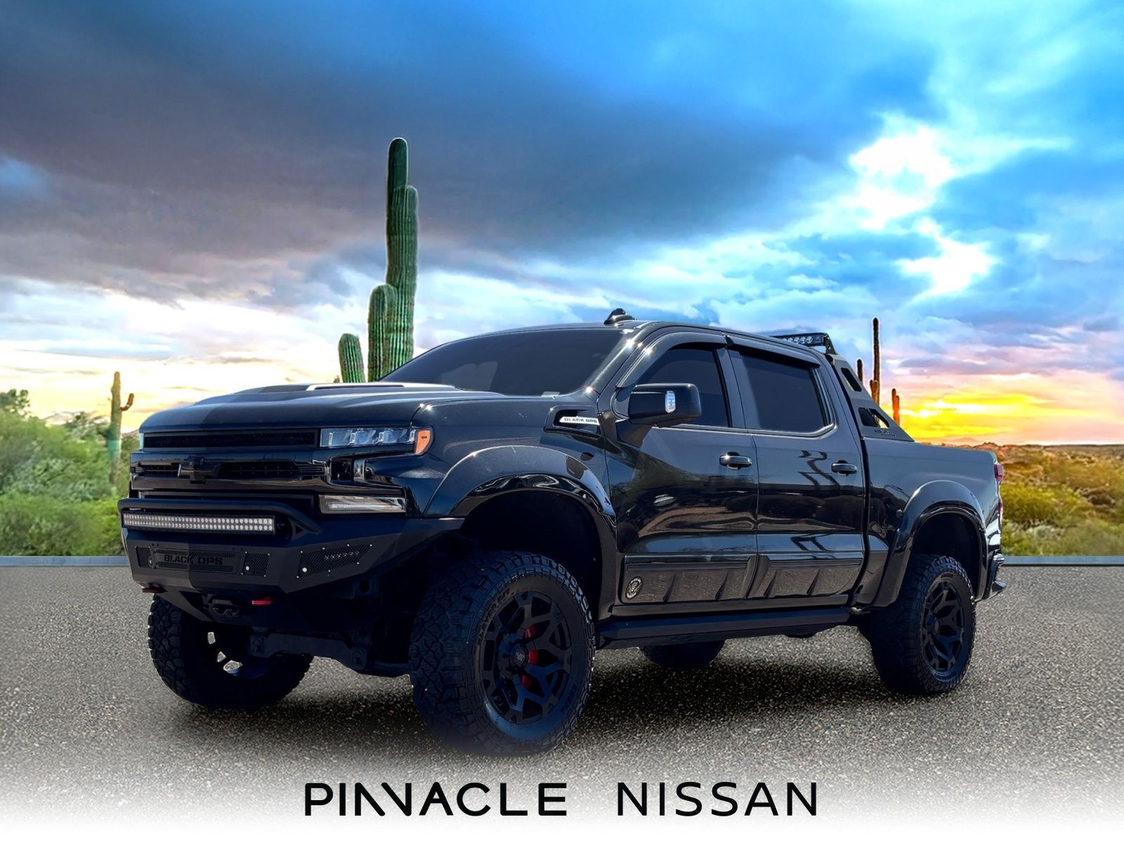 Black 2019 Chevrolet Silverado 1500 Pickup Truck Four-Wheel Drive Automatic