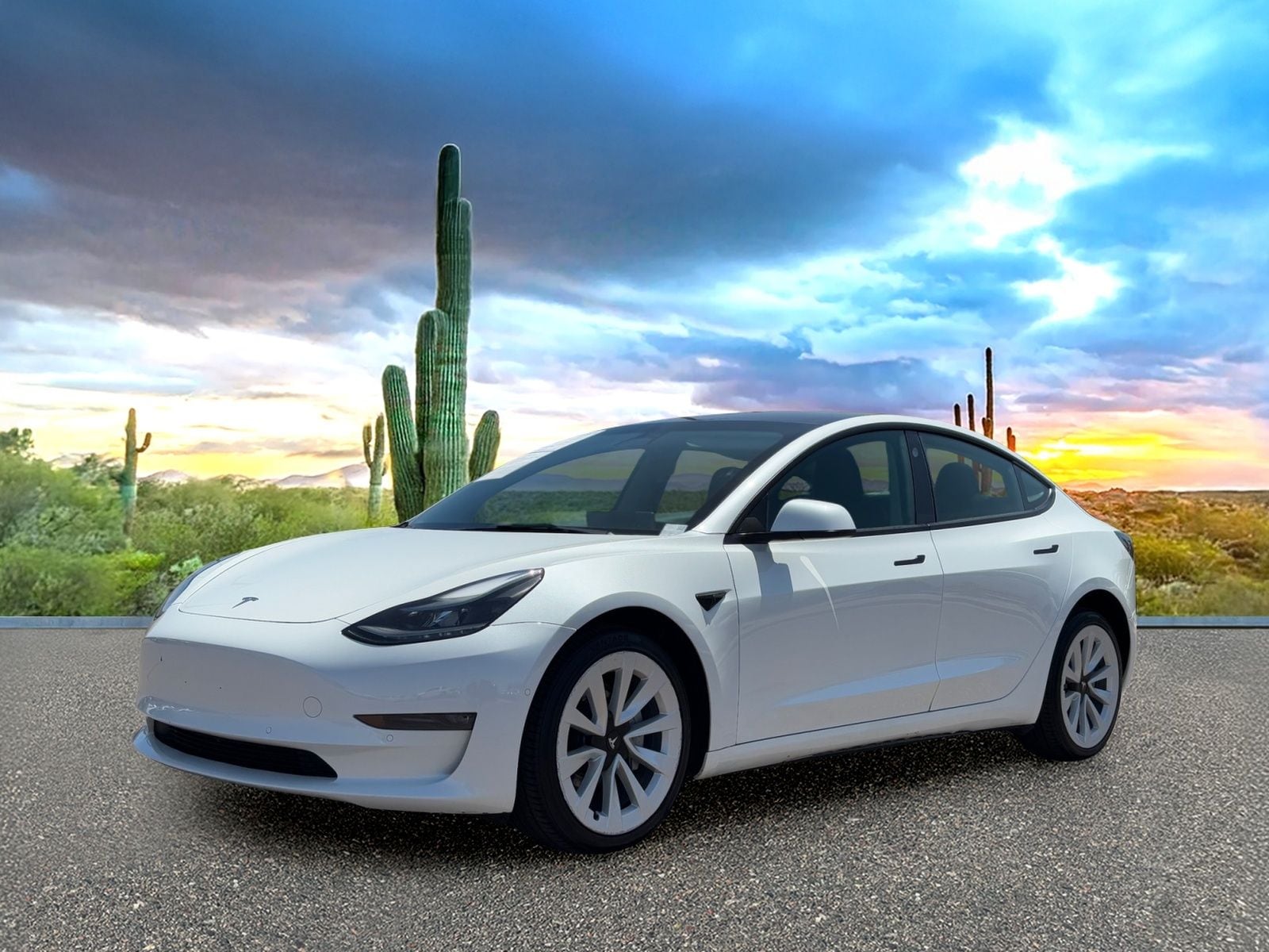 Used 2022 Tesla Model 3 Long Range with VIN 5YJ3E1EB4NF289732 for sale in Scottsdale, AZ