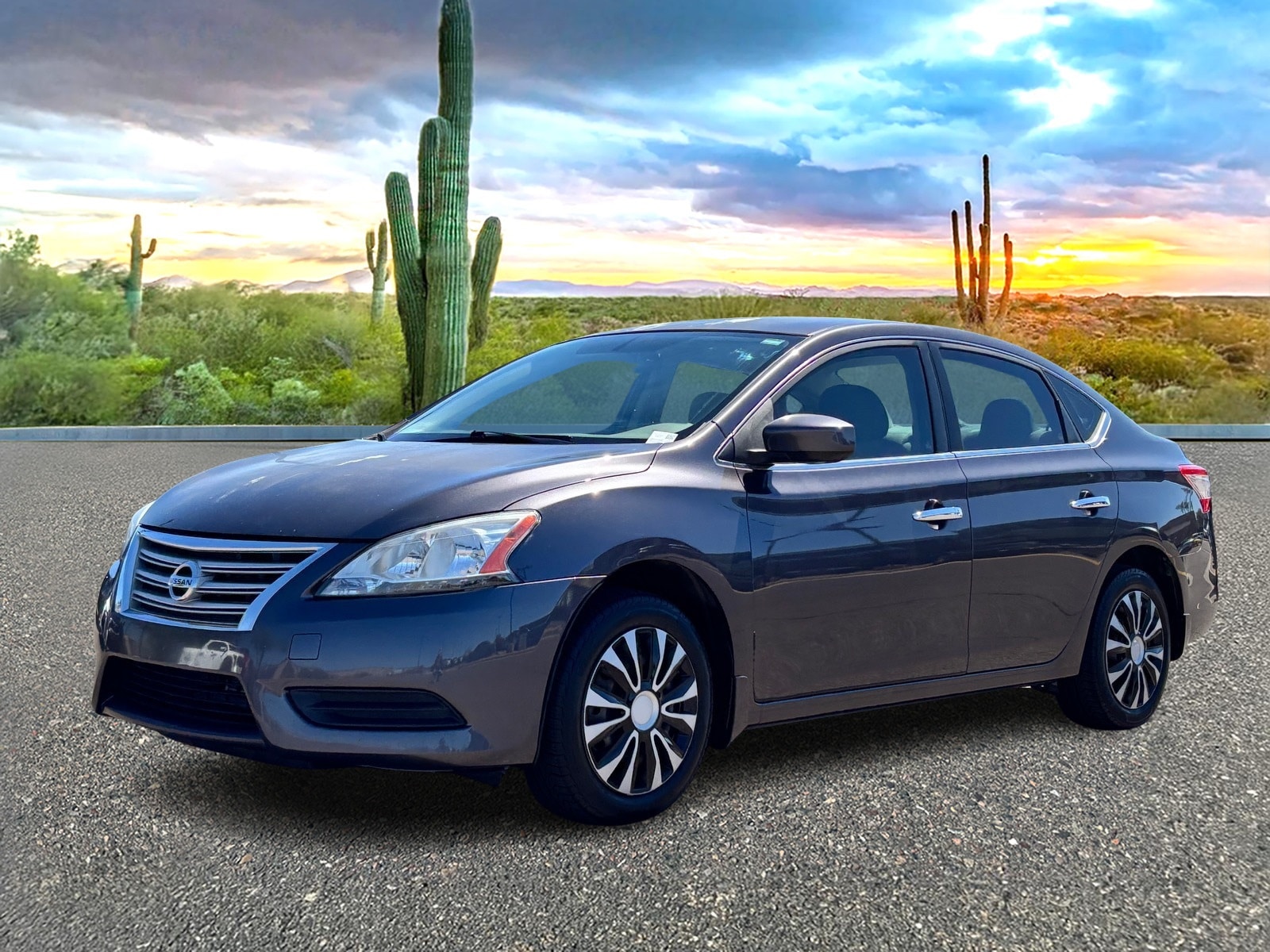 Used 2014 Nissan Sentra SV with VIN 3N1AB7AP2EY294987 for sale in Scottsdale, AZ