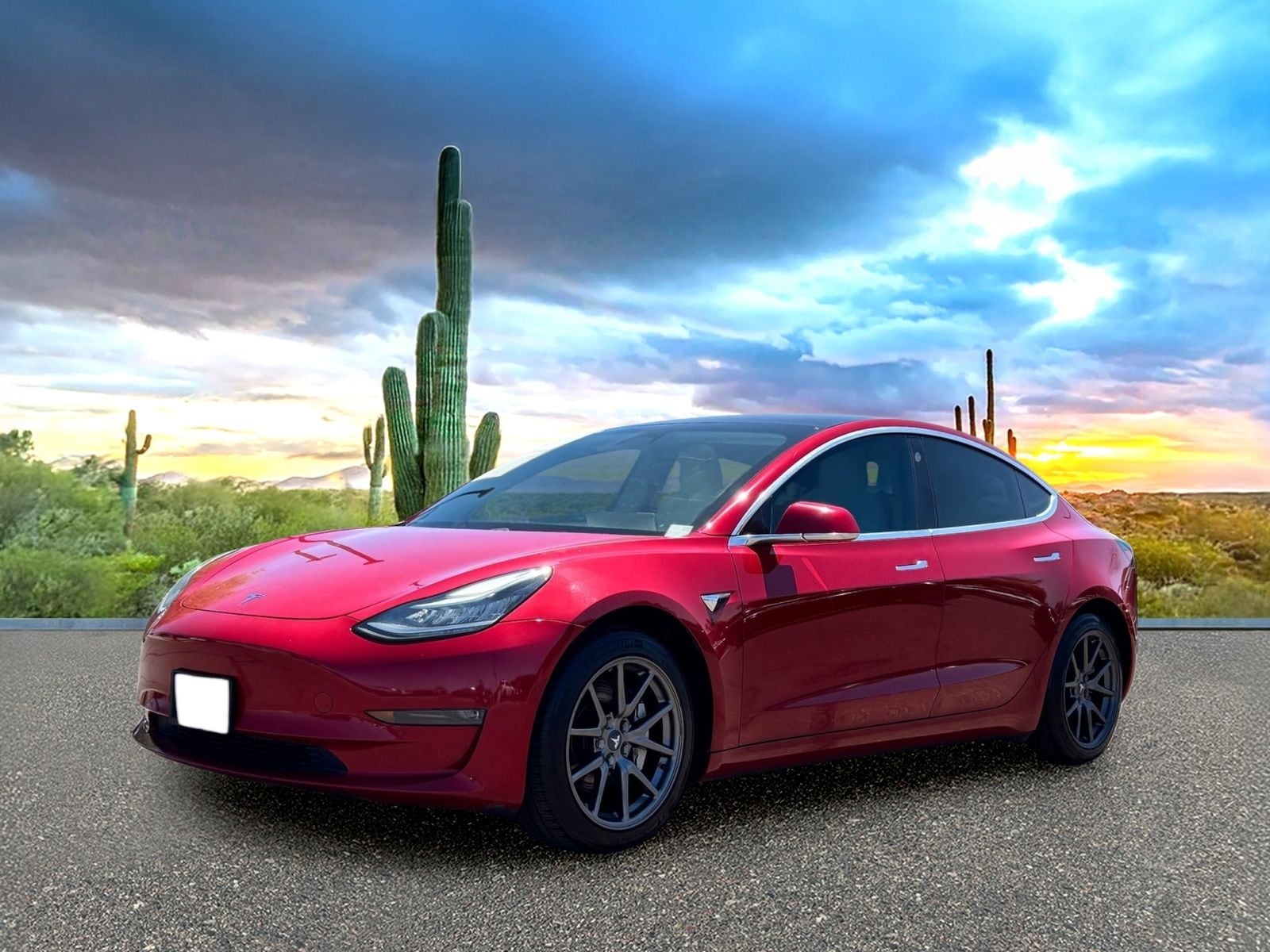 Used 2019 Tesla Model 3 Long Range with VIN 5YJ3E1EB1KF437783 for sale in Scottsdale, AZ