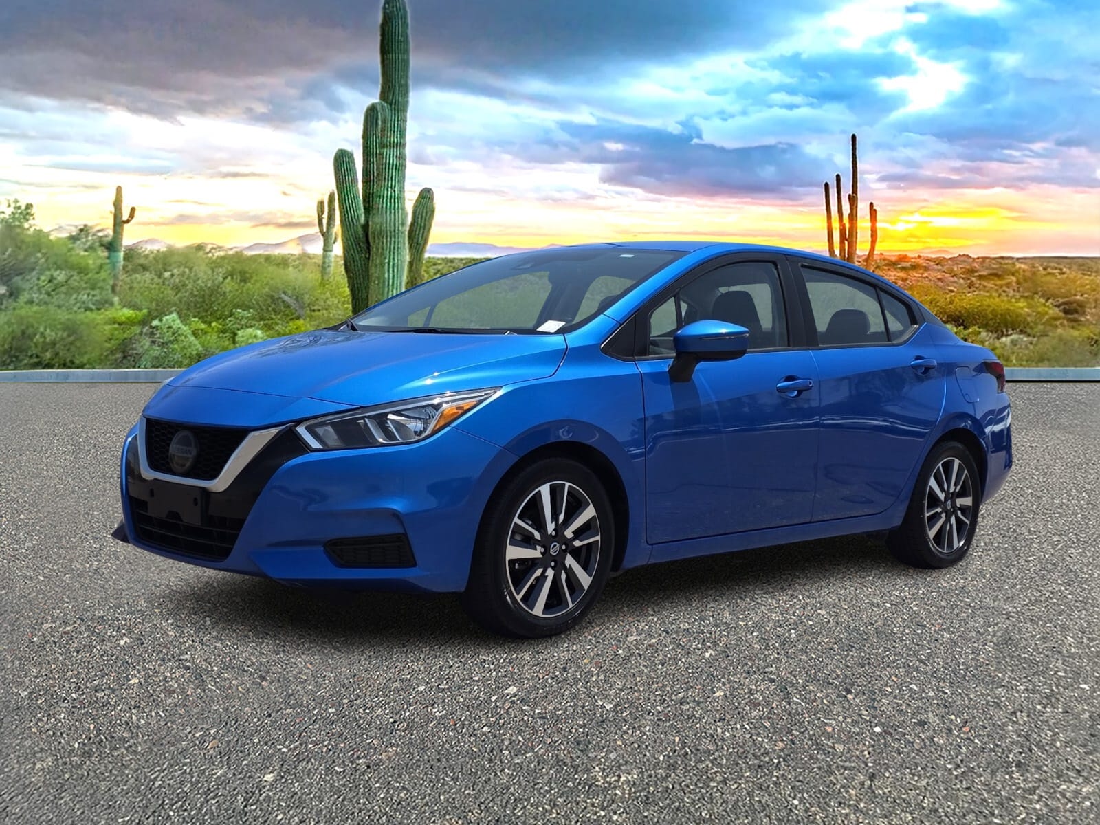 Certified 2021 Nissan Versa Sedan SV with VIN 3N1CN8EV2ML918989 for sale in Scottsdale, AZ