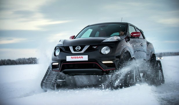 The Juke Nismo RSnow is the Ultimate Winter Mobile