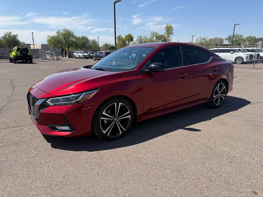 Certified 2022 Nissan Sentra SR Sedan
