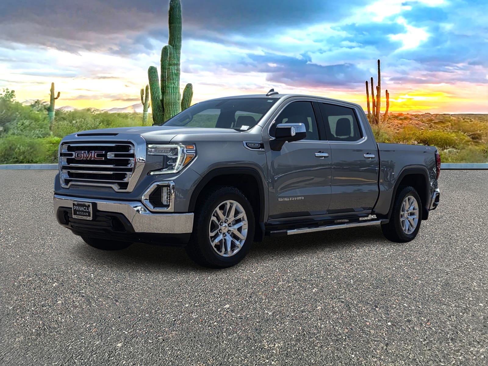 Used 2021 GMC Sierra 1500 SLT with VIN 3GTU9DED9MG454016 for sale in Scottsdale, AZ