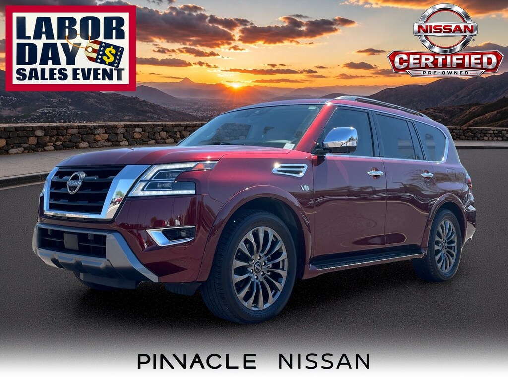 Certified 2022 Nissan Armada Platinum SUV
