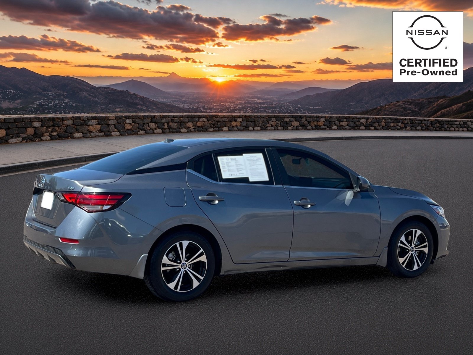 Used 2022 Gun Metallic Nissan SV image 4