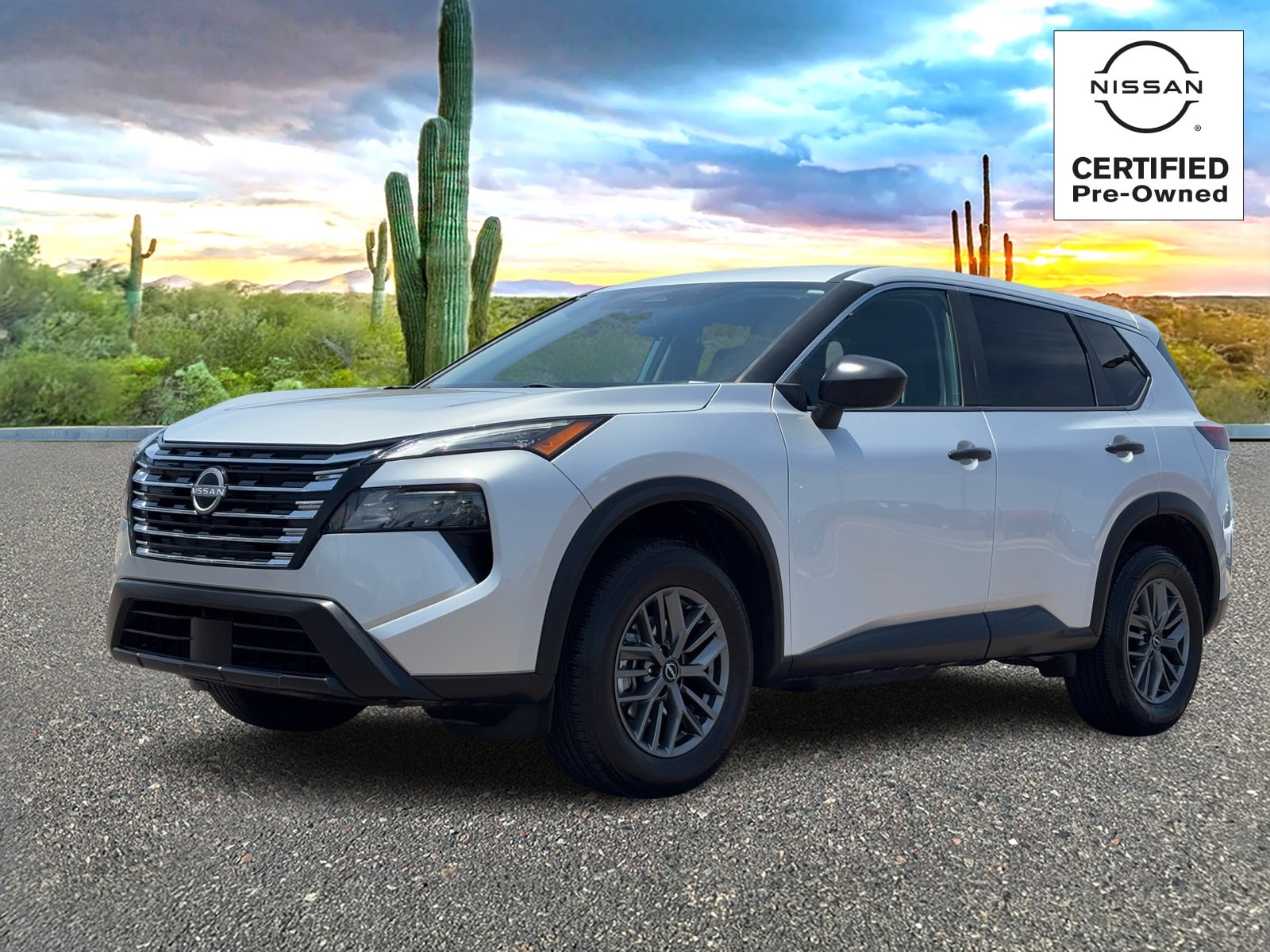 Certified 2024 Nissan Rogue S with VIN 5N1BT3AA5RC703092 for sale in Scottsdale, AZ