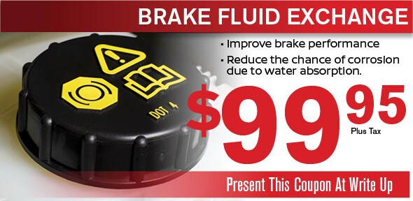 Brake Fluid Exchange, Scottsdale, AZ Automotive Service Special Special