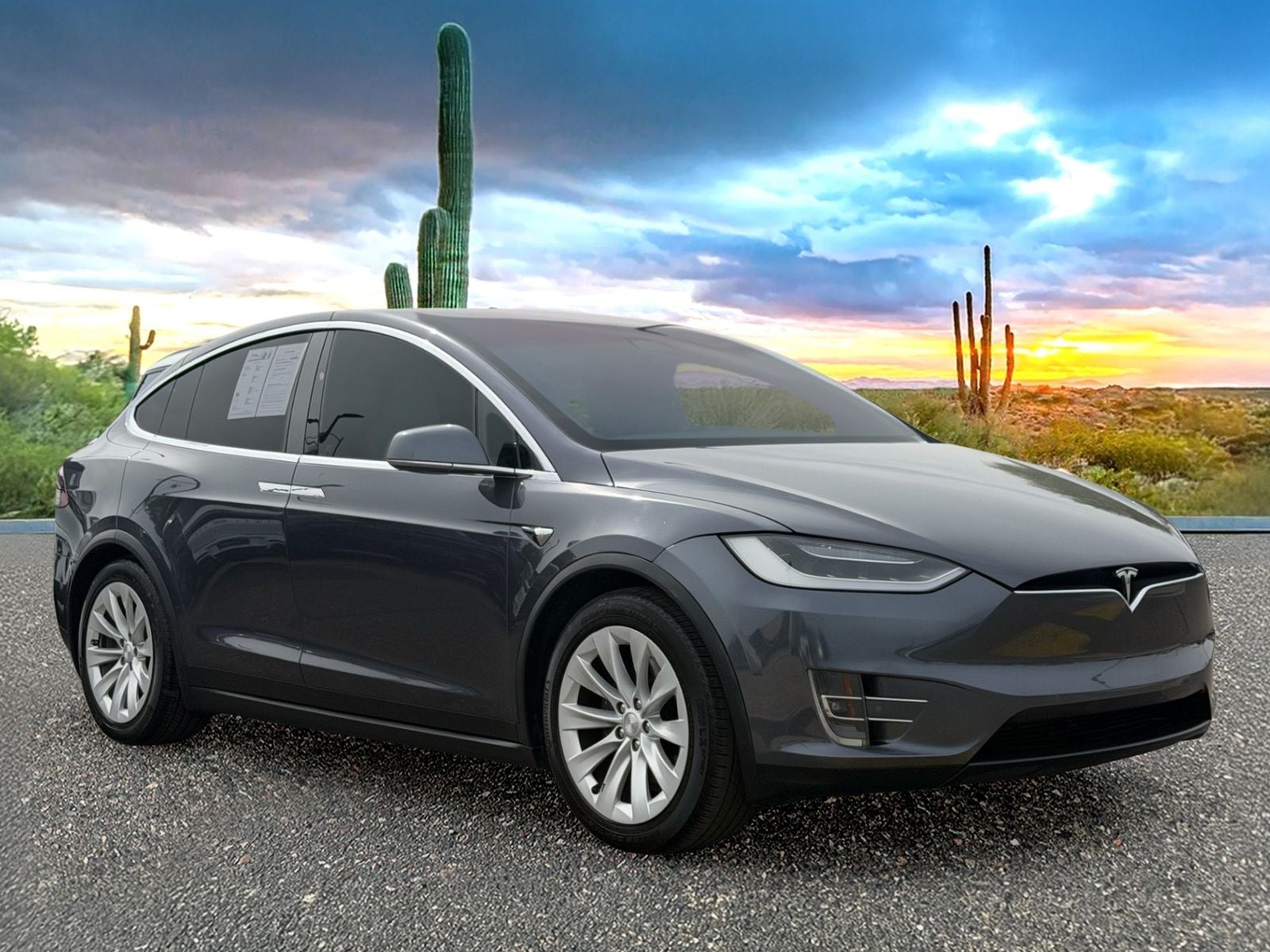 Used 2018 Tesla Model X 75D with VIN 5YJXCDE22JF142747 for sale in Scottsdale, AZ