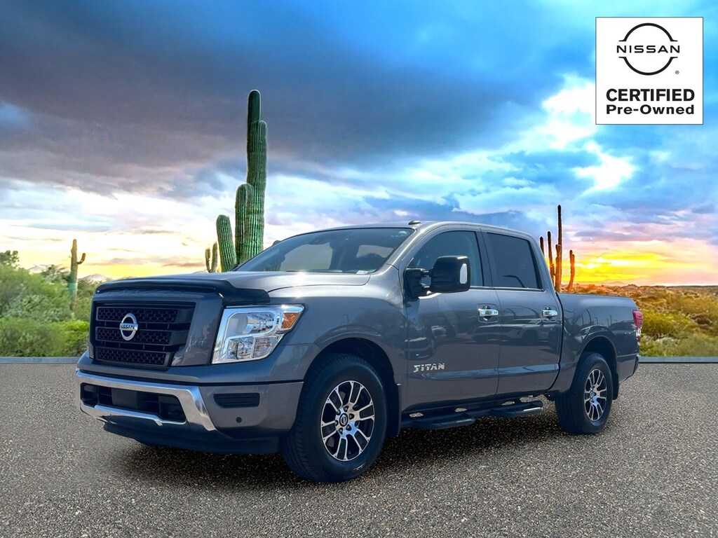 Certified 2021 Nissan Titan SV Truck Crew Cab